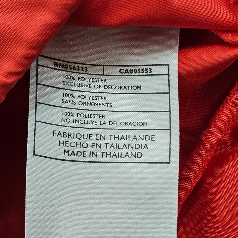 Nike Golf Clima-Fit Ballen Isles Red 1/4 Zip Rain Jacket Wome's XL - Picture 10 of 13